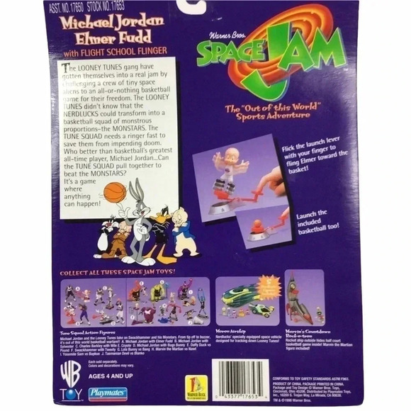 Vintage space jam Michael Jordan action figure - Picture 3 of 4